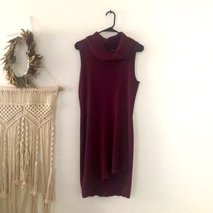 Excellent condition wine red sweater dress ❤️